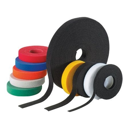 Panduit Cable Tie, 15 ft L, 1/4 in Max Bundle Dia., Black, Nylon, 18 lb Strength HLM-15R0